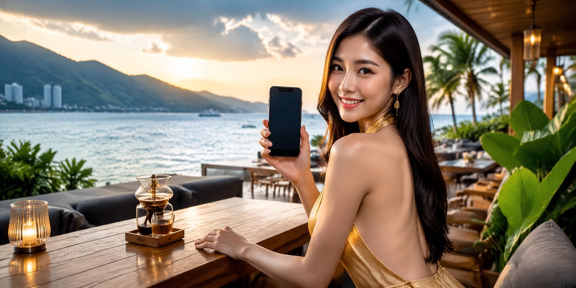 Người chơi Đà Nẵng thưởng thức cà phê và trải nghiệm game casino trực tuyến
