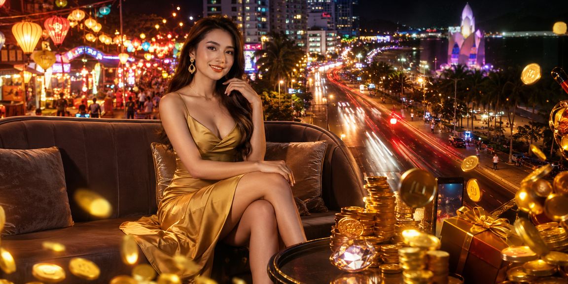 Người dùng Nha Trang tham gia chương trình khuyến mãi tại chợ đêm trực tuyến